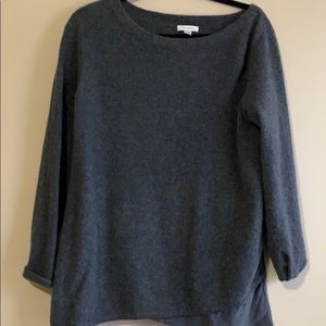 Garnet hill cashmere/silk sweater